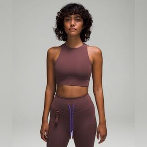Lululemon high neck energy Longline Tough Bra size 4